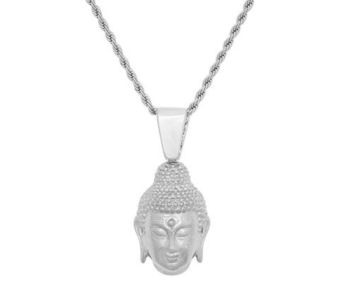 Micro Buddha Silver